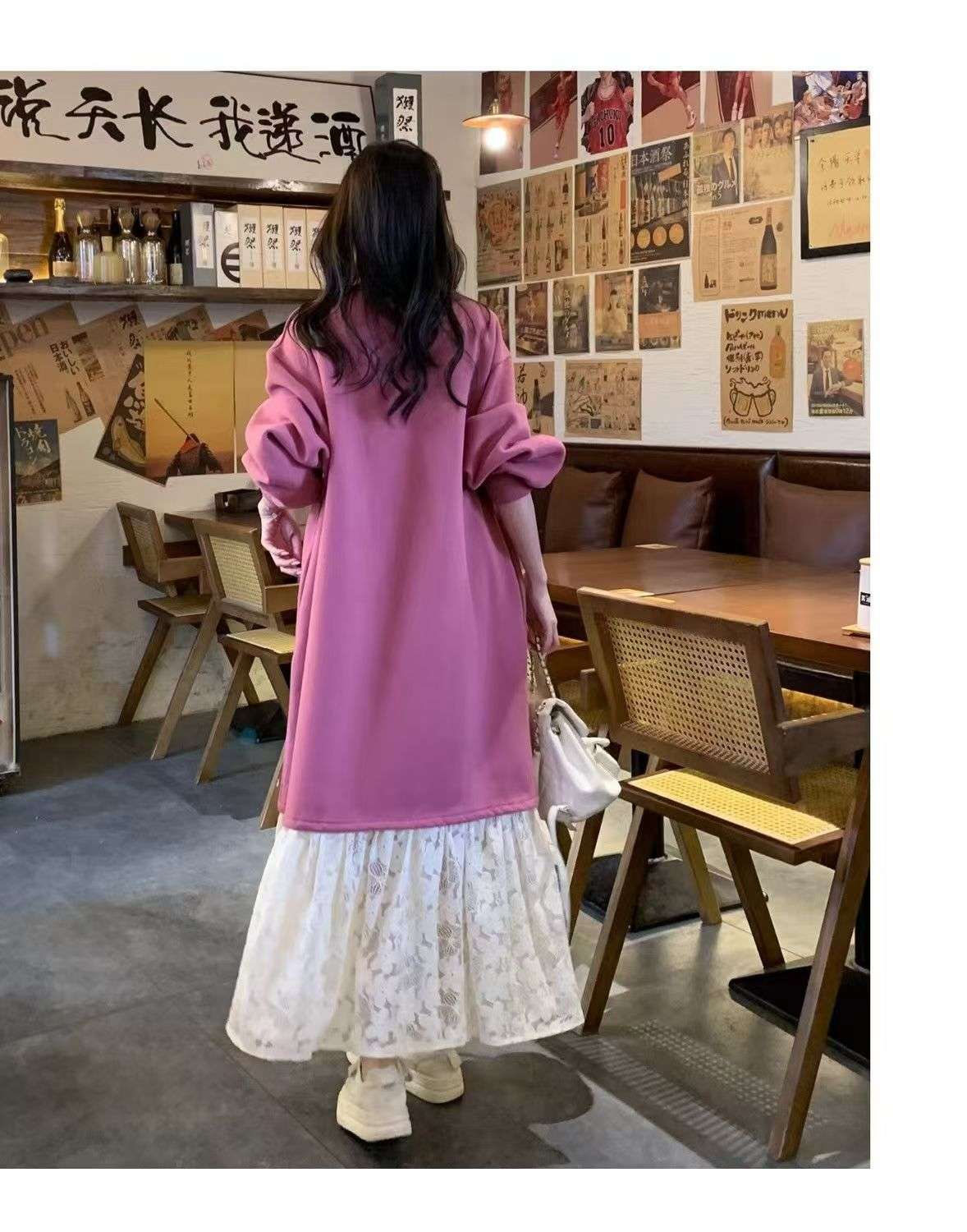 ロングワンピース 優しさ溢れる図書館ワンピース