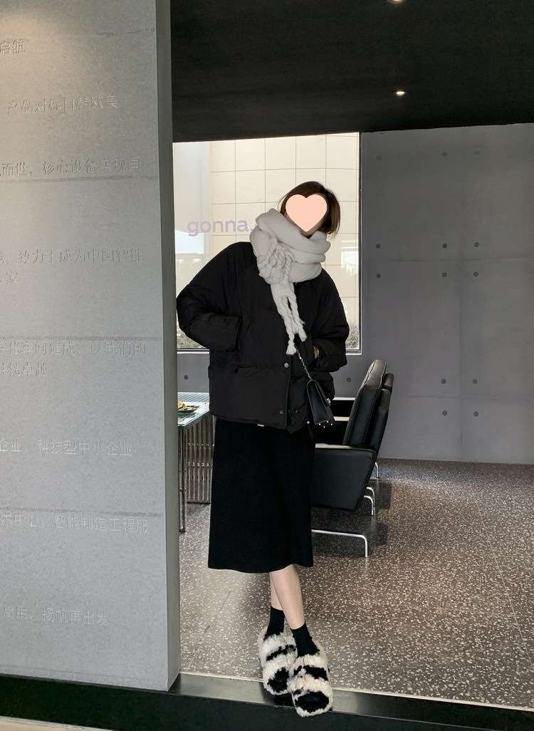 ロングワンピース ゆったりリラックス長袖ニット素材ワンピース