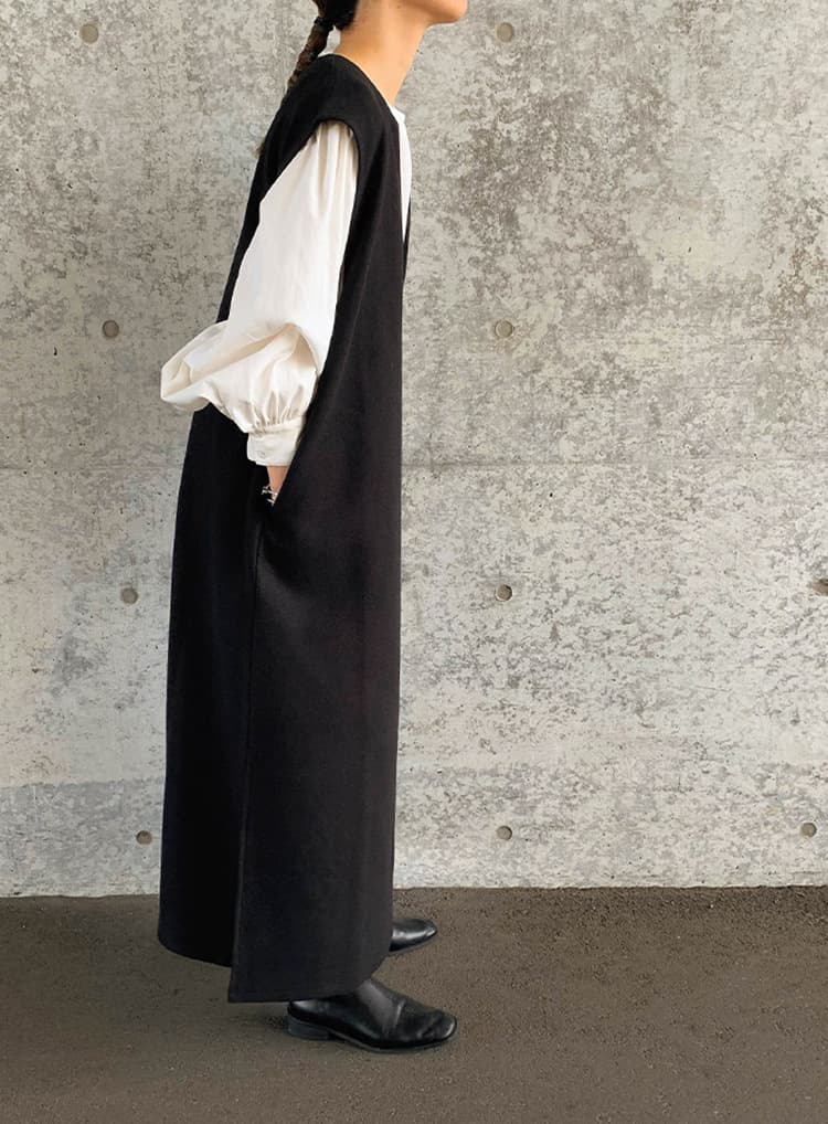 新作レディース ノースリーブ ロングワンピース ベスト