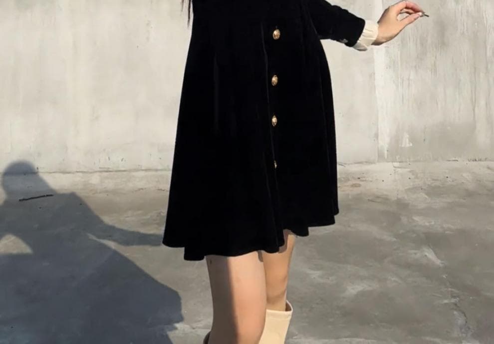 ロングワンピース レースふんわり姫系ワンピース