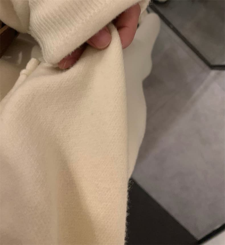 ロングワンピース ゆったりシルエットスウェットワンピース