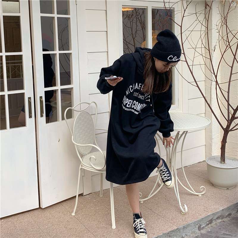 ロングワンピース ゆったりあったかラウンジワンピース