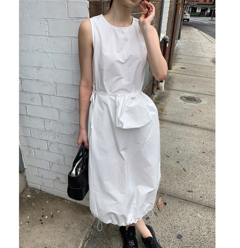 ロングワンピース 春夏新作 袖なしシャツワンピース ロング丈 カジュアル可愛い