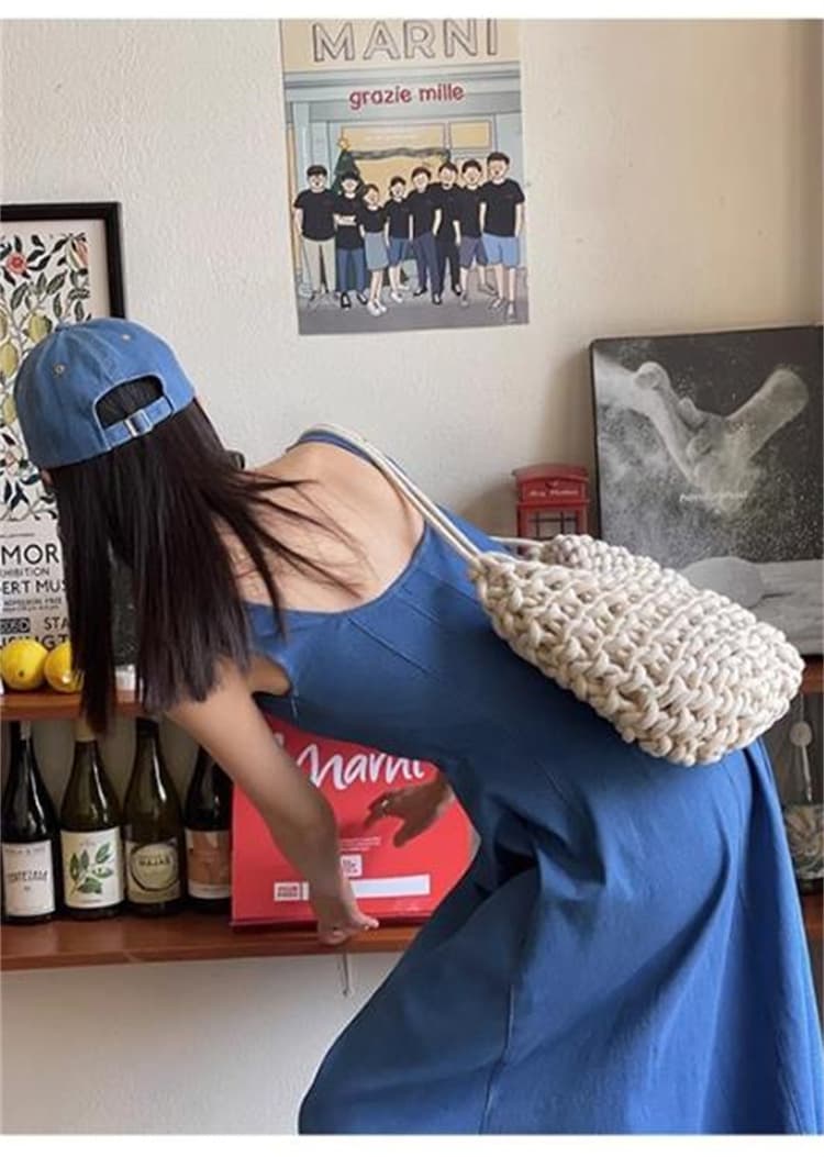 ロングワンピース 夏の大人上品ノースリーブ長袖丈一枚着