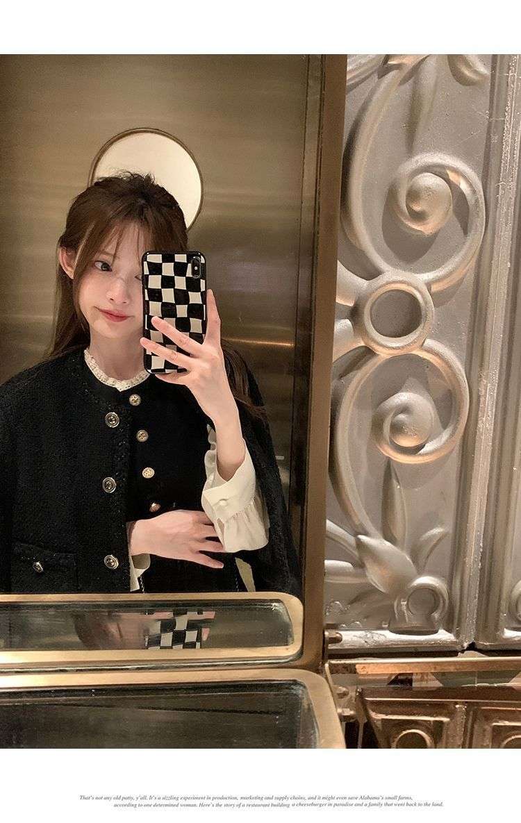 ロングワンピース パフスリーブ クラシカルワンピース