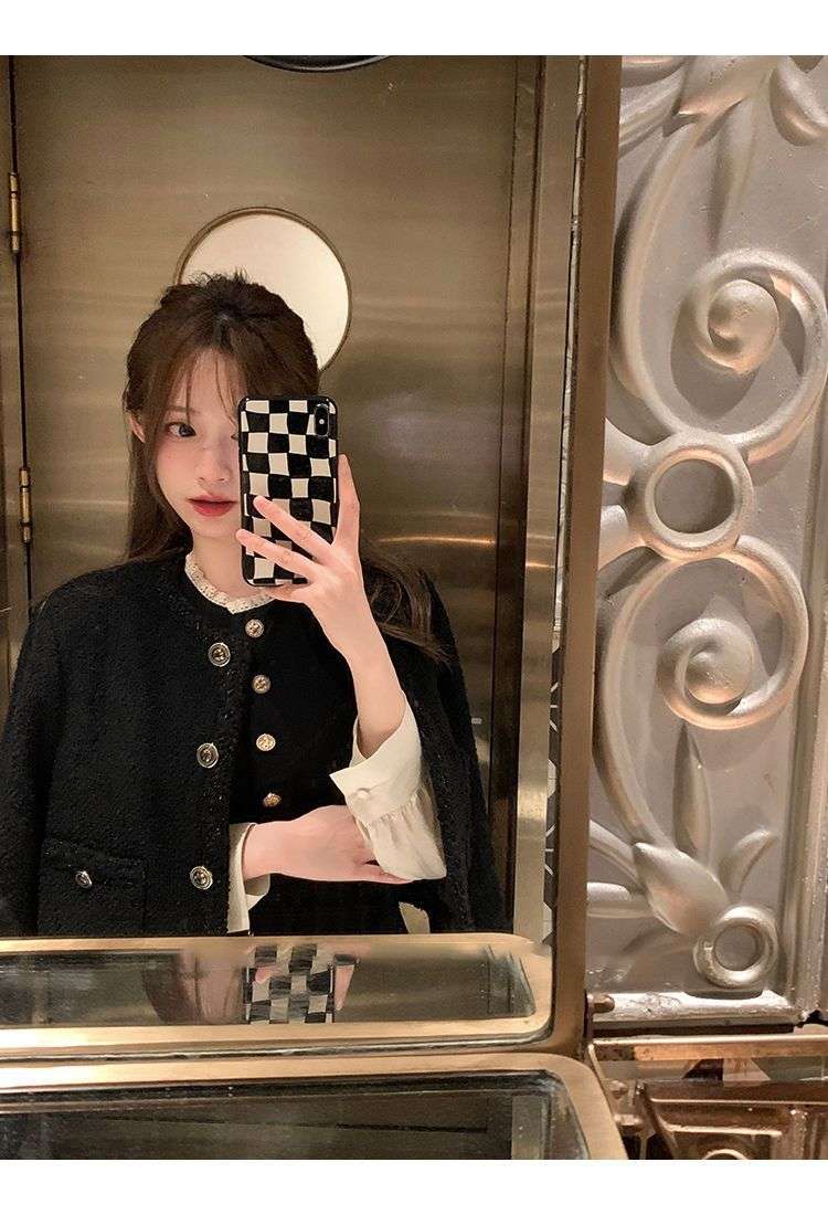 ロングワンピース パフスリーブ クラシカルワンピース