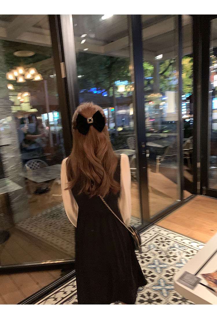 ロングワンピース パフスリーブ クラシカルワンピース
