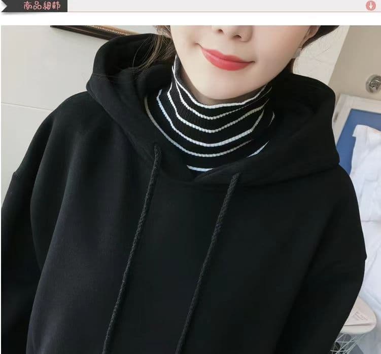 ロングワンピース ゆったりあったかハイネックワンピース