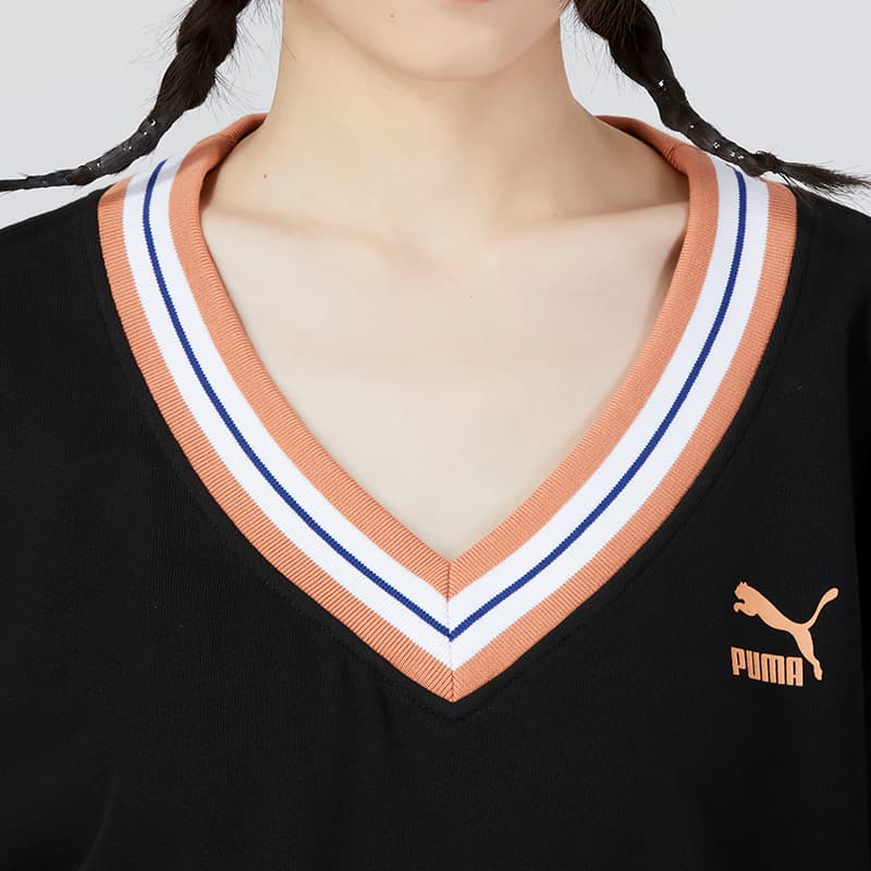 ワンピース スポーティーVネックワンピース
